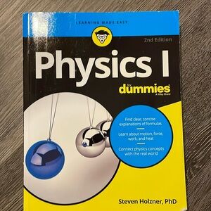 🔥 3 for $15 🔥 Physics 1 for dummies book